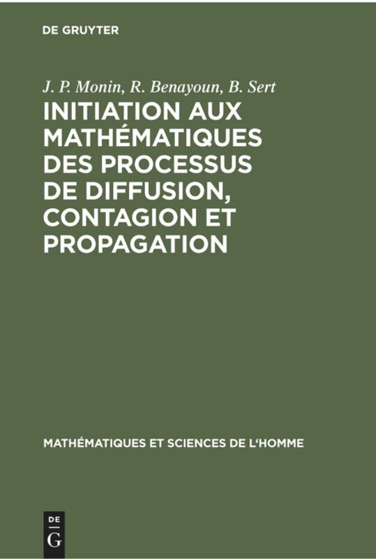 Couverture_Initiation aux mathématiques des processus de diffusion, contagion et propagation