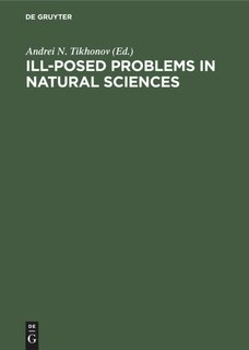Couverture_Ill-Posed Problems in Natural Sciences