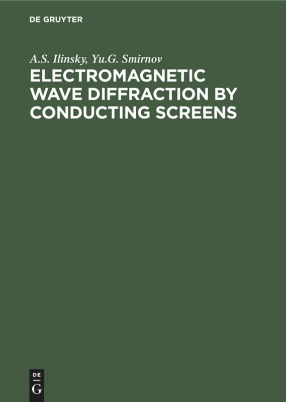 Front cover_Electromagnetic Wave Diffraction by Conducting Screens