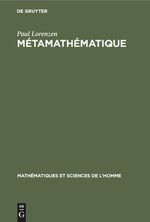 Front cover_Métamathématique