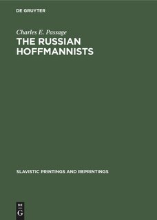 Front cover_The Russian Hoffmannists
