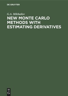 Couverture_New Monte Carlo Methods With Estimating Derivatives