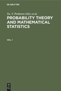 Front cover_Probability Theory and Mathematical Statistics. Vol. 1