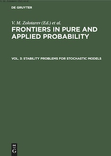 Front cover_Stability Problems for Stochastic Models