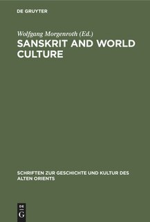 Front cover_Sanskrit and World Culture