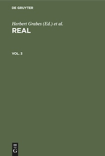 Front cover_REAL. Vol. 3