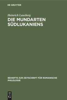 Couverture_Die Mundarten Südlukaniens