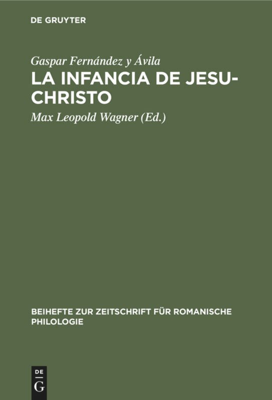 Front cover_La Infancia de Jesu-Christo