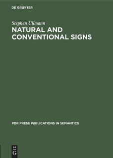 Couverture_Natural and Conventional Signs