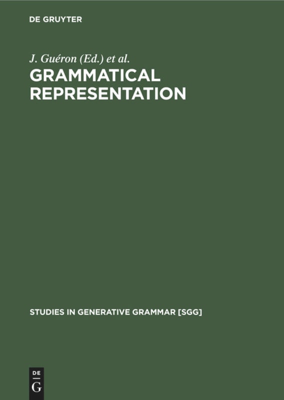 Front cover_Grammatical Representation