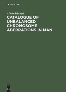 Couverture_Catalogue of Unbalanced Chromosome Aberrations in Man