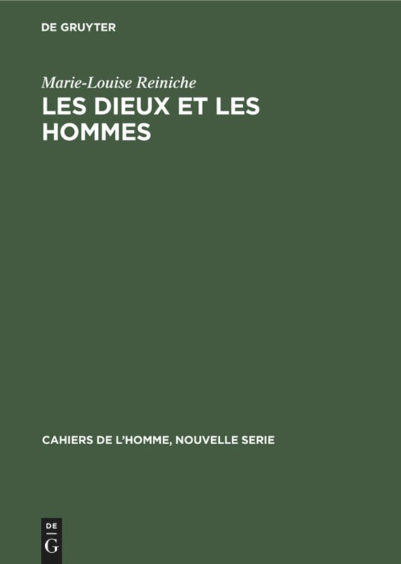 Couverture_Les dieux et les hommes