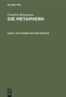 Front cover_Die Thierbilder der Sprache