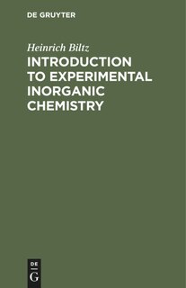 Couverture_Introduction to Experimental Inorganic Chemistry
