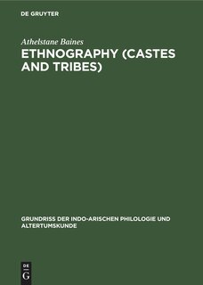 Couverture_Ethnography (Castes and Tribes)