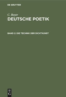 Couverture_Die Technik der Dichtkunst