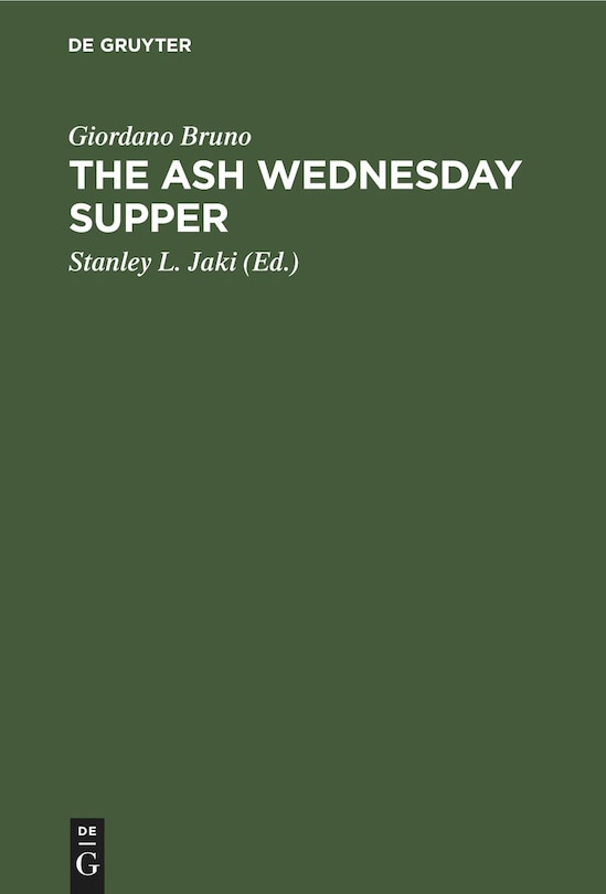 Front cover_The Ash Wednesday Supper