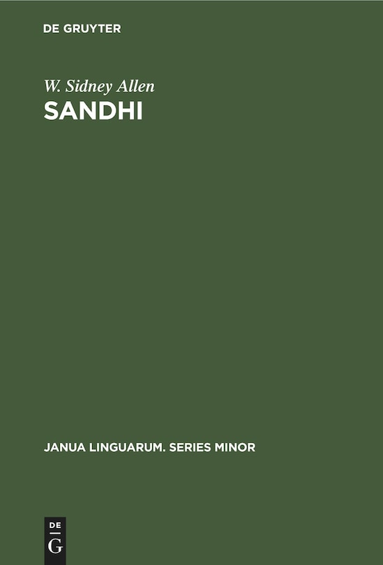 Front cover_Sandhi