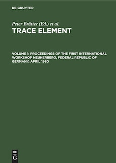 Front cover_Proceedings of the First International Workshop Neuherberg, Federal Republic of Germany, April 1980