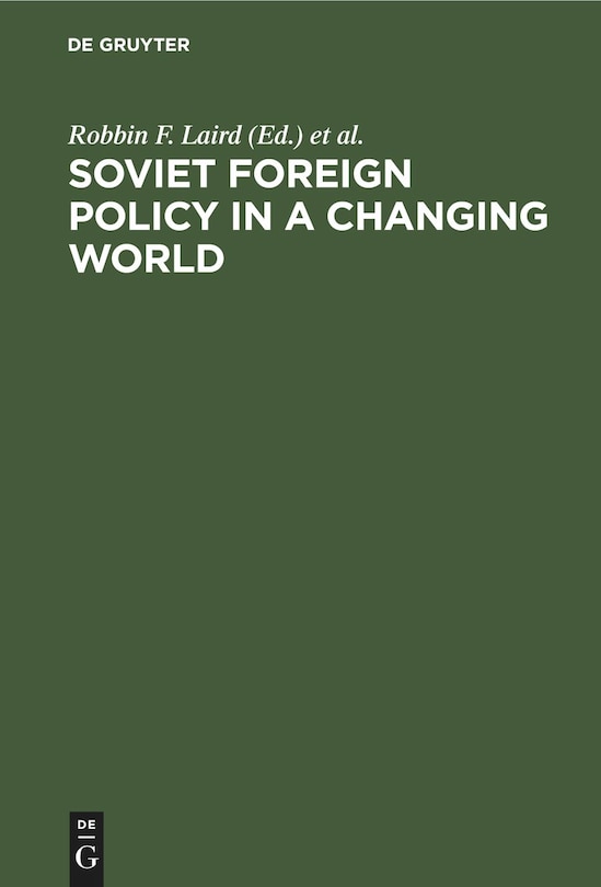 Couverture_Soviet Foreign Policy in a Changing World