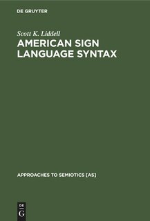 Couverture_American Sign Language Syntax