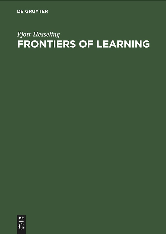 Couverture_Frontiers of Learning