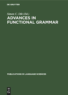 Advances in Functional Grammar