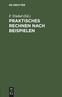 Front cover_Praktisches Rechnen nach Beispielen