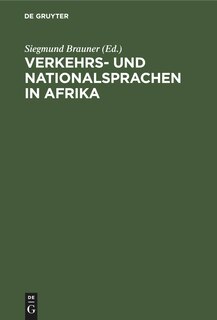 Front cover_Verkehrs- und Nationalsprachen in Afrika