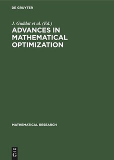 Couverture_Advances in Mathematical Optimization