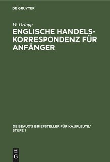 Front cover_Englische Handelskorrespondenz für Anfänger
