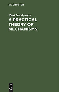 Couverture_A Practical Theory of Mechanisms
