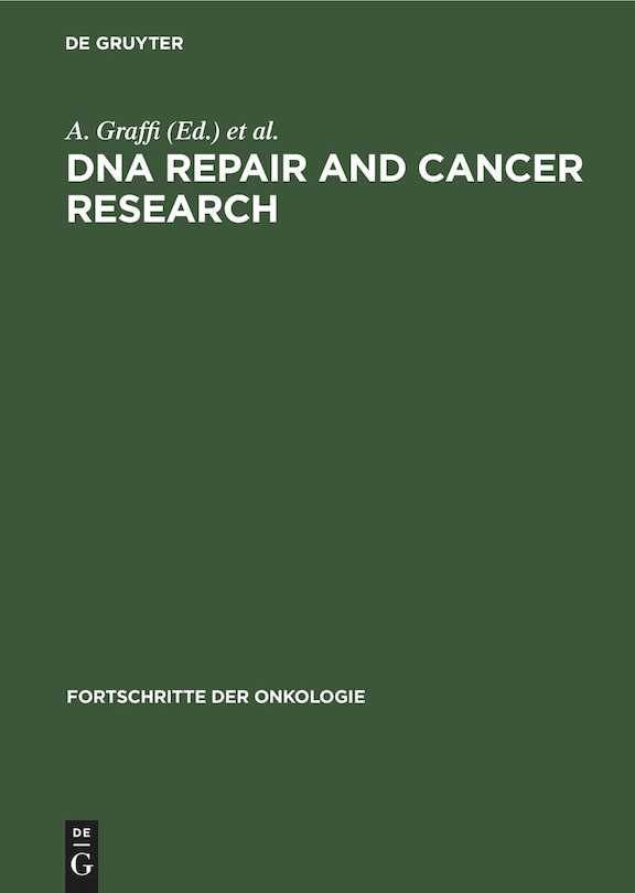 Front cover_DNA Repair and Cancer Research