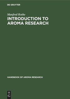 Front cover_Introduction to aroma research