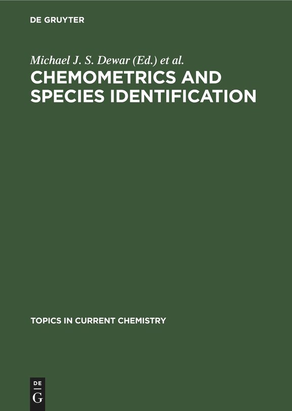 Front cover_Chemometrics and Species Identification