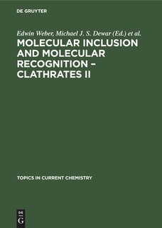 Couverture_Molecular Inclusion and Molecular Recognition – Clathrates II