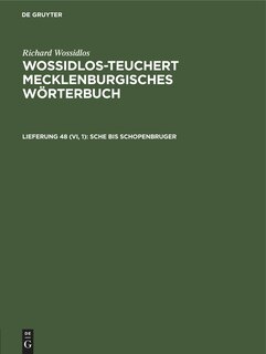 Front cover_sche bis Schopenbruger