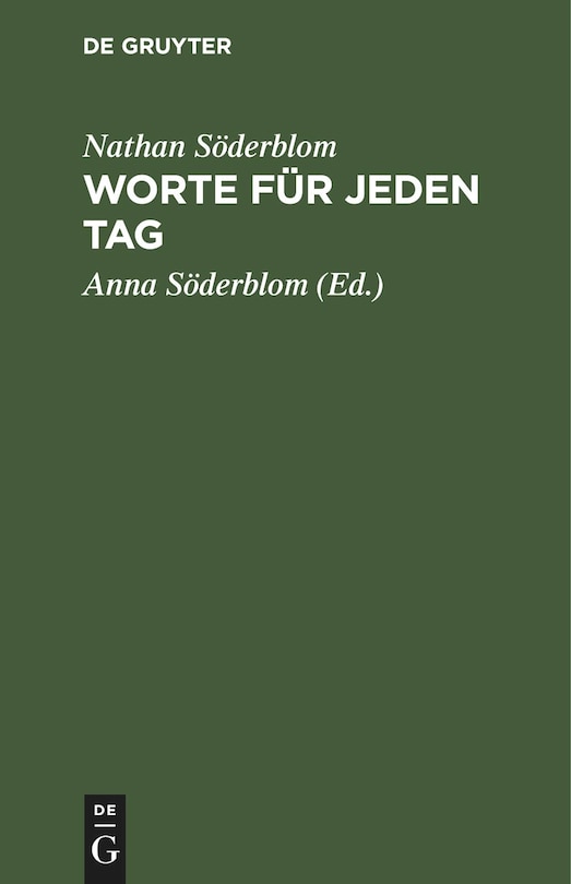 Front cover_Worte für jeden Tag