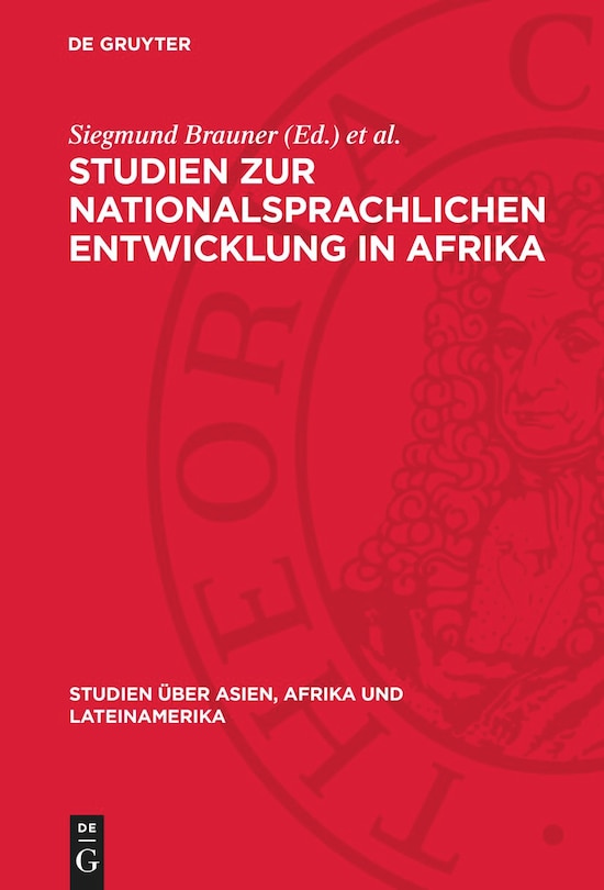 Front cover_Studien zur nationalsprachlichen Entwicklung in Afrika