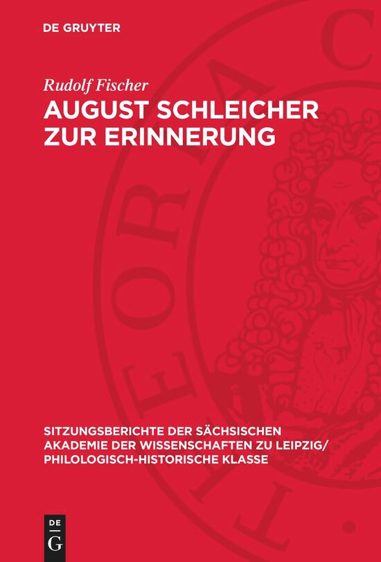 Couverture_August Schleicher zur Erinnerung