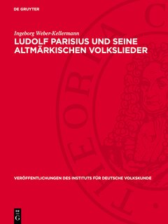 Front cover_Ludolf Parisius und seine altmärkischen Volkslieder