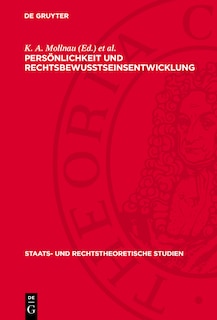 Front cover_Persönlichkeit und Rechtsbewußtseinsentwicklung
