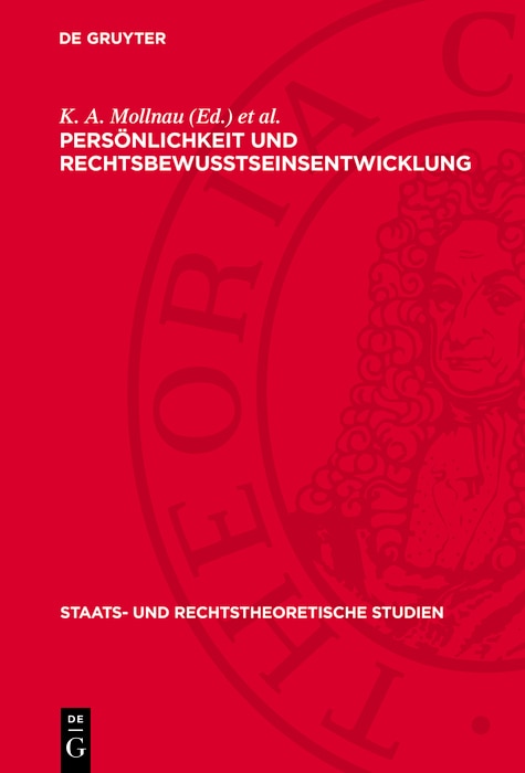Front cover_Persönlichkeit und Rechtsbewußtseinsentwicklung