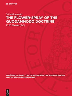Couverture_The Flower-Spray of the Quodammodo Doctrine