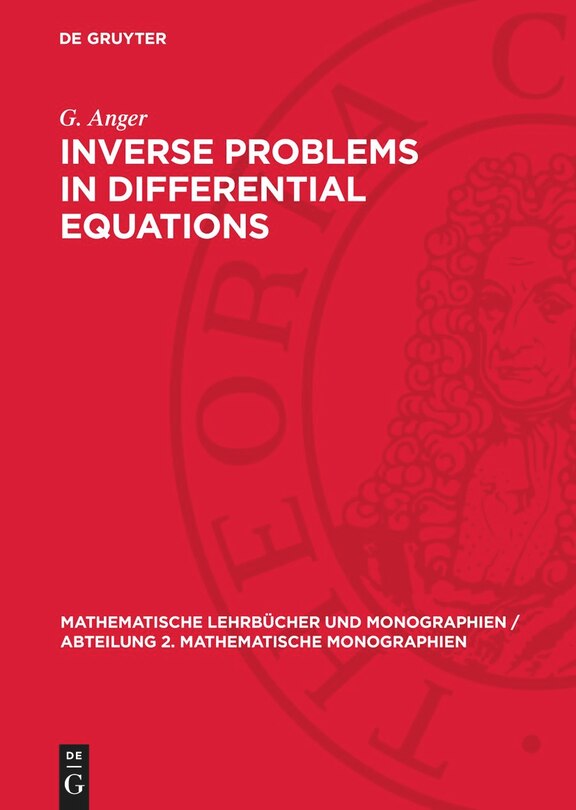 Couverture_Inverse Problems in Differential Equations