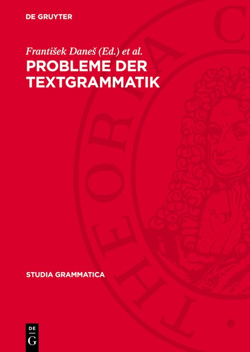 Couverture_Probleme der Textgrammatik