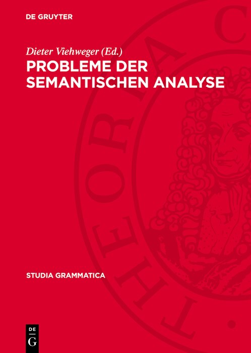 Front cover_Probleme der semantischen Analyse
