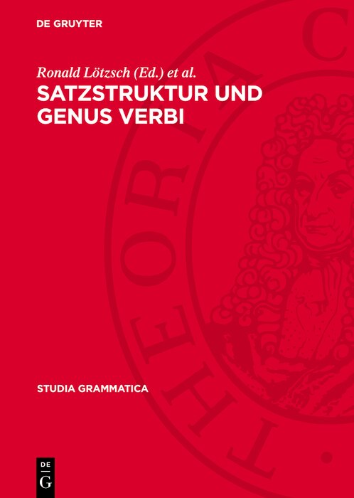 Front cover_Satzstruktur und Genus verbi