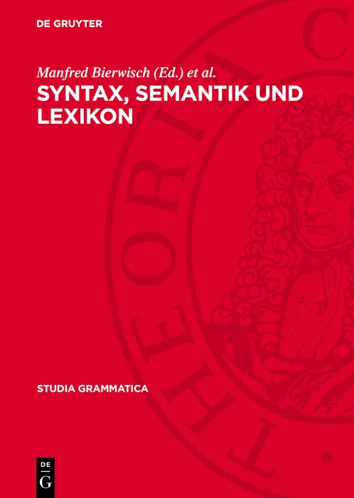 Front cover_Syntax, Semantik und Lexikon
