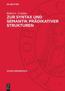 Couverture_Zur Syntax und Semantik prädikativer Strukturen